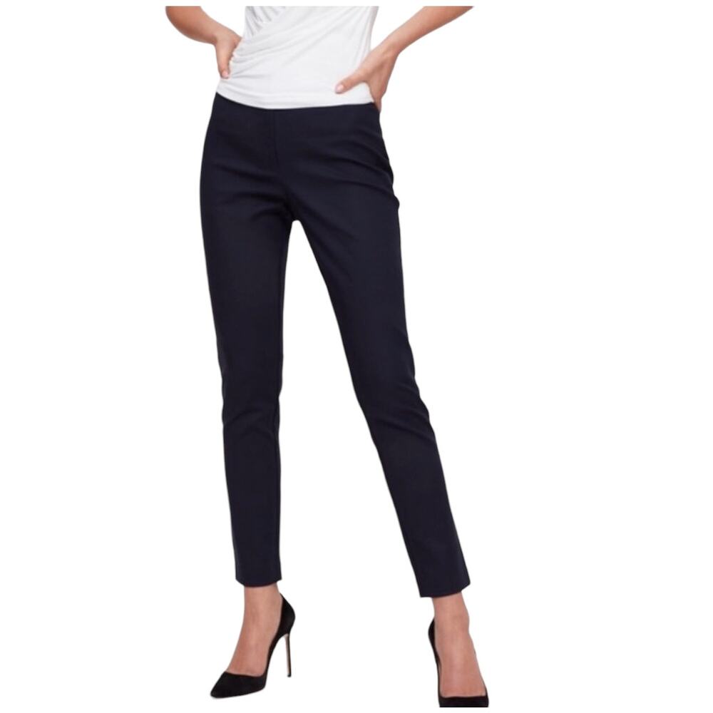 Babaton from Aritzia Womens black ankle pants side zipper Size 6